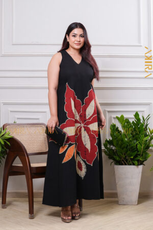Dahlia Dream Batik Dress
