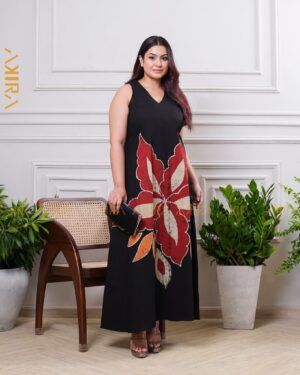 Dahlia Dream Batik Dress