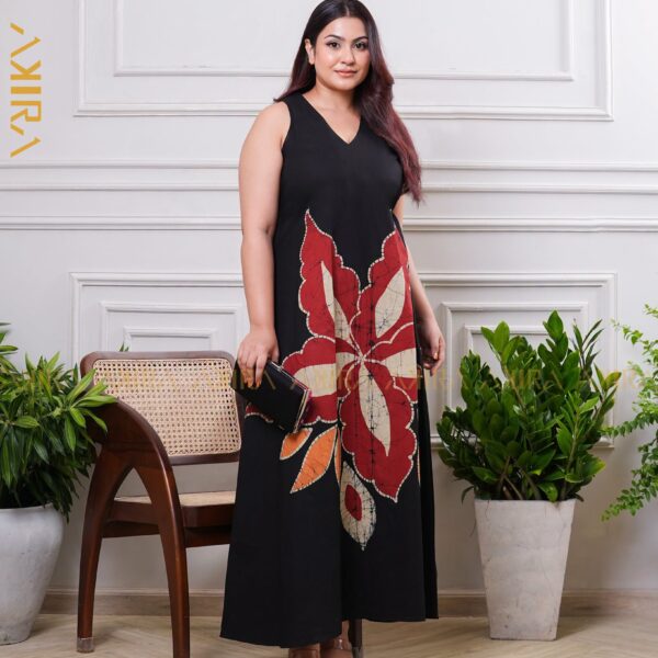 Dahlia Dream Batik Dress