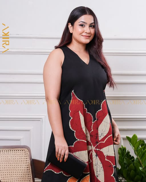 Dahlia Dream Batik Dress