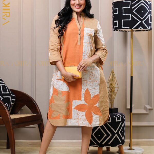 Elara Batik Designer Dress