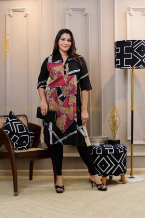 Emily Designer Batik Dress