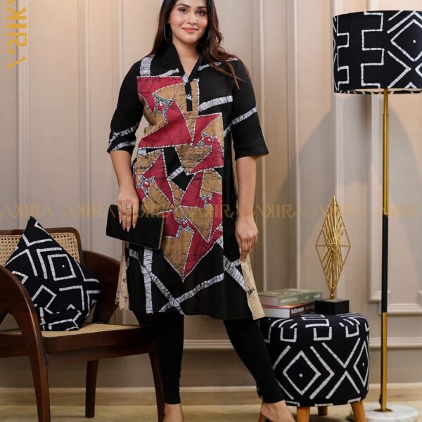 Emily Designer Batik Dress