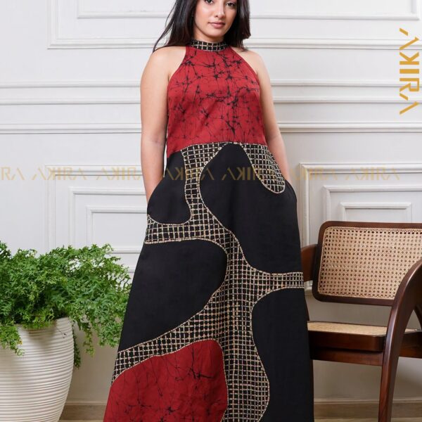 Jasmine Designer Batik Dress