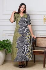 Marovina Detail Batik Dress