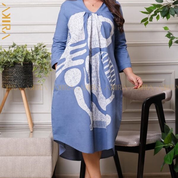 Zayna Batik Detail Dress