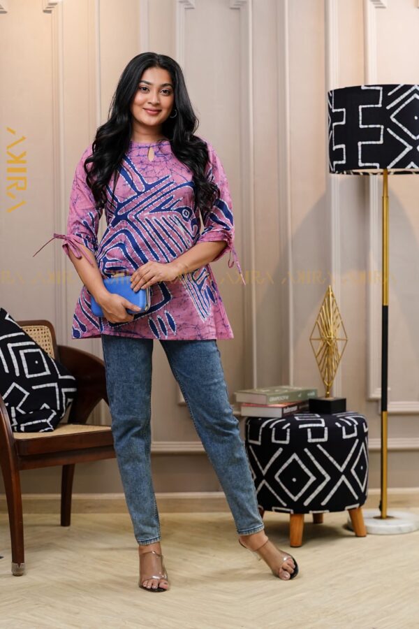 Fiona Daisy Batik Detail Top